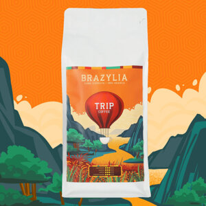 Kawa ziarnista Trip Coffee Brazylia 1kg - opinie w konesso.pl