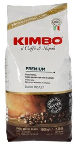 Kawa ziarnista Kimbo Espresso Bar Premium 1kg - opinie w konesso.pl