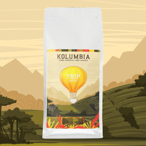 Kawa ziarnista Trip Coffee Kolumbia 1kg - opinie w konesso.pl