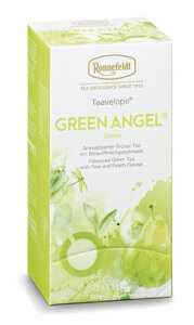 Zielona herbata Ronnefeldt Teavelope Green Angel 25x1,5g - opinie w konesso.pl