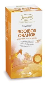 Herbata ziołowa Ronnefeldt Rooibos Orange 25x2,5g - opinie w konesso.pl